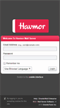 Mobile Screenshot of mail.havmor.com